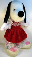 Belle Plush Doll in Lacy Dress