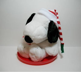 Hallmark Snoopy On Sled Plush Doll