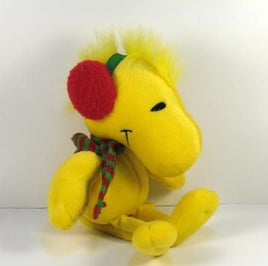 Hallmark Woodstock Wearing Earmuffs & Scarf Plush Doll