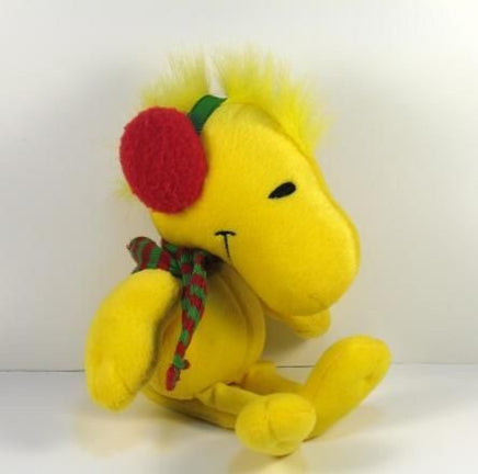 Hallmark Woodstock Wearing Earmuffs & Scarf Plush Doll