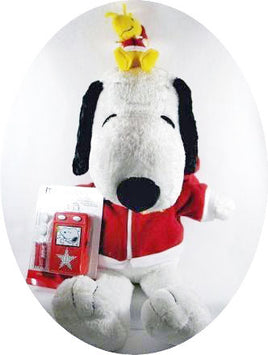 Macy's Snoopy & Woodstock Large Plush Doll With Am/Fm Radio