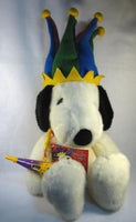 Macy's Snoopy Jester Musical and Lighted Large Plush Doll With Blow Horn