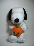 Snoopy Holding Pumpkin Plush Doll
