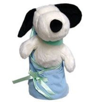 Camp Snoopy Snoopy Swaddled Doll - Blue  ON SALE!