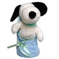 Camp Snoopy Snoopy Swaddled Doll - Blue