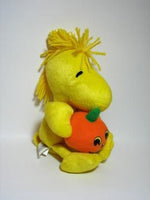 Woodstock Holding Pumpkin Plush Doll