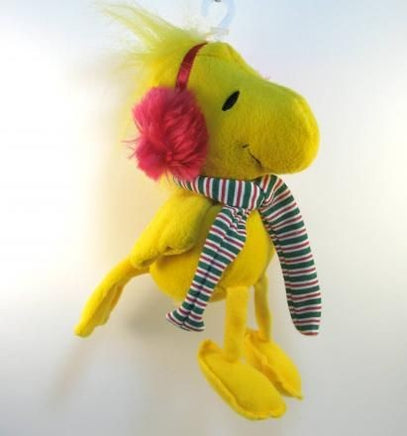 Woodstock Wearing Earmuffs & Scarf Plush Doll