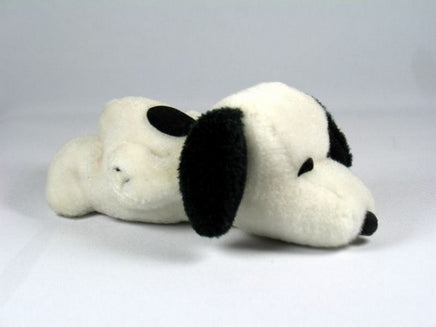 Sleeping Snoopy Vintage Plush Bean Bag Doll By Butterfly Originals