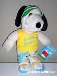 Snoopy Beach Beagle Plush Doll