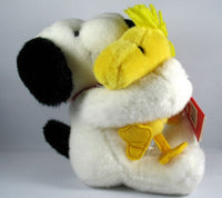 Snoopy Hugs Woodstock Vintage Plush Dolls