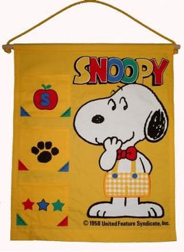 Snoopy Pockets Wall Hanging