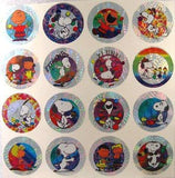 Peanuts Gang Foil Pog Stickers - REDUCED PRICE!
