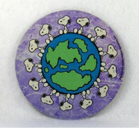 Snoopy's World Pog Mat