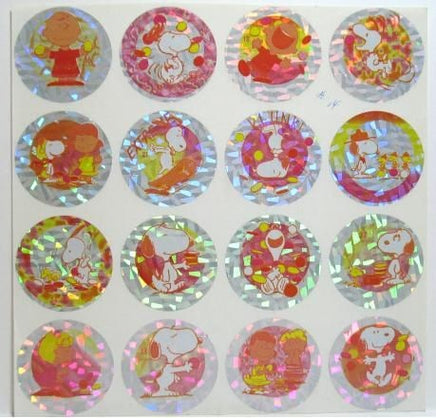 Peanuts Gang Foil Pog Stickers - Reduced Price!