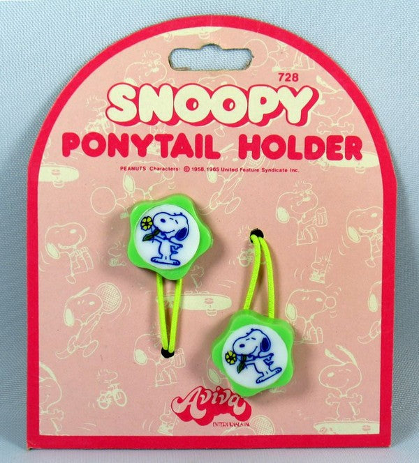 Snoopy Ponytail Holder Set