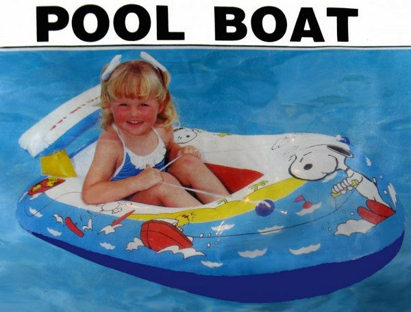 Snoopy Inflatable Pool Boat