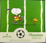 Snoopy Vintage Soccer Postalettes (Sealed In Bag/Not Box)