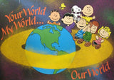 Peanuts Gang Wall Poster - Our World