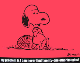 Peanuts Laminated Vintage Poster - Football (Minor wave in laminate) - snoopn4pnuts.com