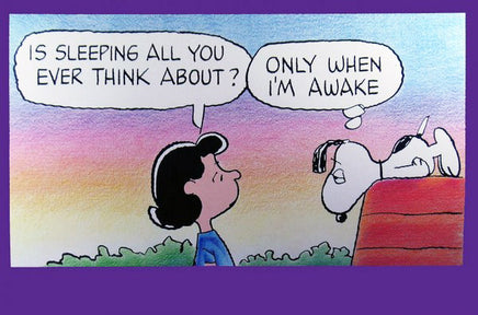 Lucy And Snoopy Poster