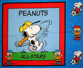 Charlie Brown/Snoopy Pillow Panels (35" x 44") - snoopn4pnuts.com
