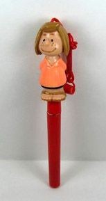 Peppermint Patty PVC Pen With Lanyard