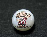 Peppermint Patty Iridescent Name Marble
