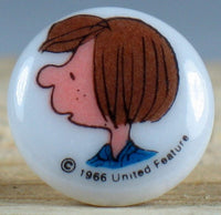 Peppermint Patty Vintage Shirt Button