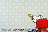 Peanuts Christmas Sticky Notes Pad -
When Can I Open Presents?!
