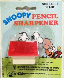 Snoopy on doghouse pencil sharpener