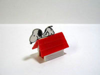 Snoopy on doghouse pencil sharpener (Doghouse Discolored)