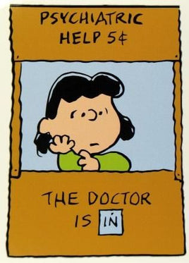 Lucy Psych Booth Indoor/Outdoor Vinyl Sticker
