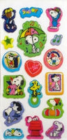 Peanuts Gang Puffy Stickers - Great For Scrapbooking!