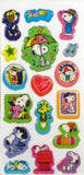 Peanuts Gang Puffy Stickers - Great For Scrapbooking!