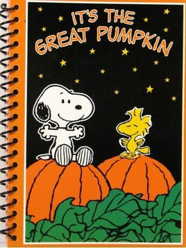 Snoopy Halloween Spiral-Bound Notebook With Colored, Decorated Pages