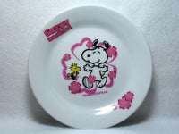 Snoopy and Woodstock Decorative Plate - Purple