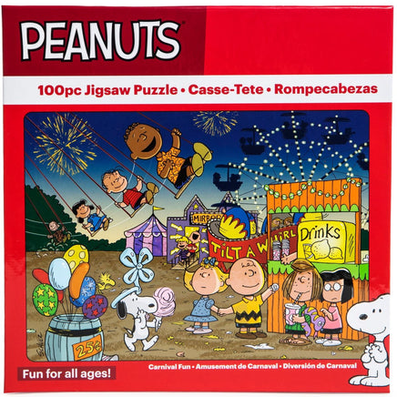 Peanuts Gang 100 - Piece Jigsaw Puzzle - snoopn4pnuts.com