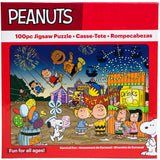 Peanuts Gang 100-Piece Jigsaw Puzzle
