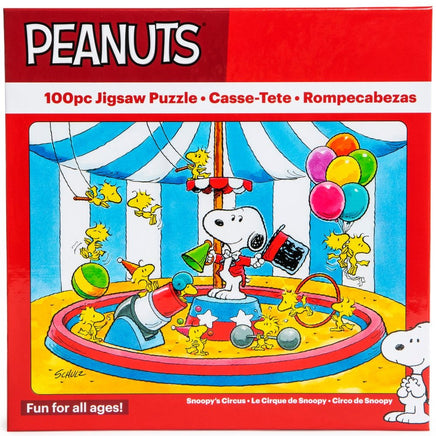 Peanuts Gang 100 - Piece Jigsaw Puzzle - snoopn4pnuts.com
