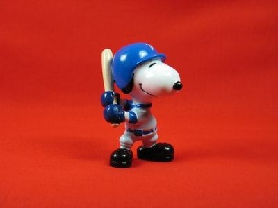 Snoopy Baseball Player Pvc