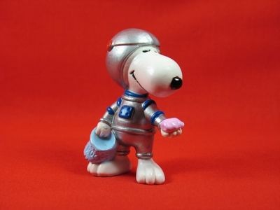 Snoopy Astronaut Pvc