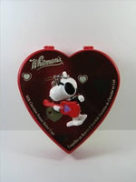 Snoopy Joe Cool Valentine's Day Candy Heart + PVC Key Chain (Empty)