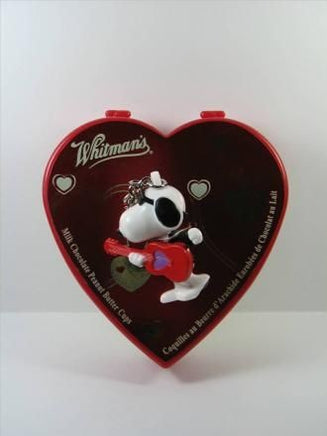 Snoopy Joe Cool Valentine's Day Candy Heart + Pvc Key Chain (Empty)