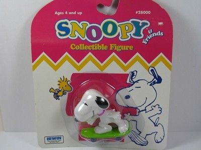 Snoopy Skateboarder Pvc