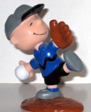 Charlie Brown Baseball Player Pvc