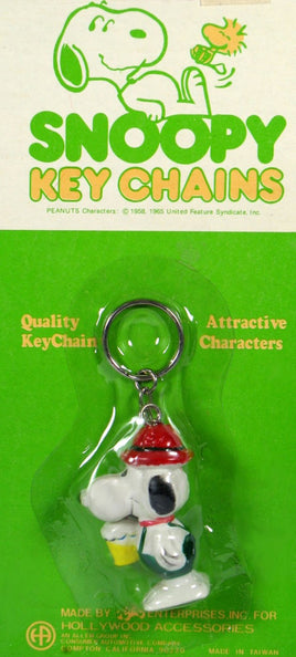 Vintage Snoopy Drinking Ale (Beer) Pvc Key Chain