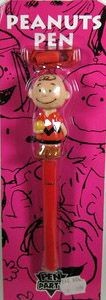 Charlie Brown Pvc Pen With Lanyard