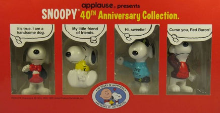 40Th Anniversary Snoopy Pvc Set