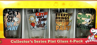 Peanuts Gang Quotes Drinking Glass Set