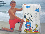 Snoopy Inflatable FABRIC Pool Raft (Jr. Size) - Very Durable!